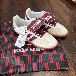 Wales Bonner samba white pony